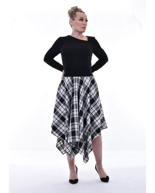 Frock Tales Blue Morven Hanky Skirt