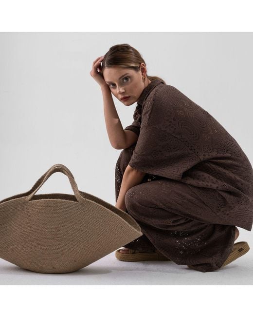 Thisisu Collection Brown Natura Ease Pant