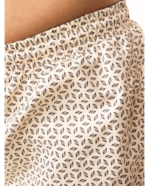 Saved Lab Natural Neutrals Monogram Swimshort for men