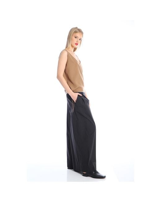 Silvia Serban Black Oversized Pants
