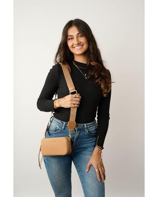 No.49 Handbags Brown Kiki Tan Camera Bag