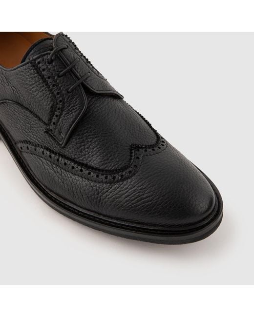 Mariano Shoes Black Vade Derby for men