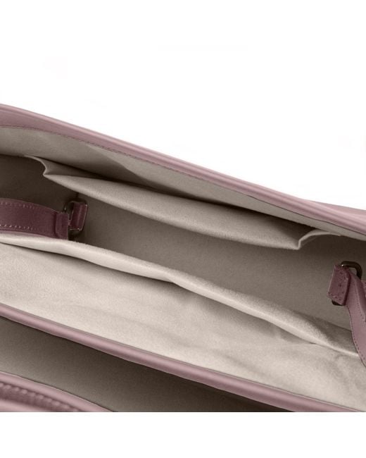 godi. Pink The Christy Handmade Adjustable Leather Shoulder Bag