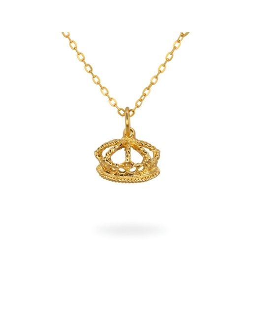 Jaredjamin Metallic Regina Crown Charm