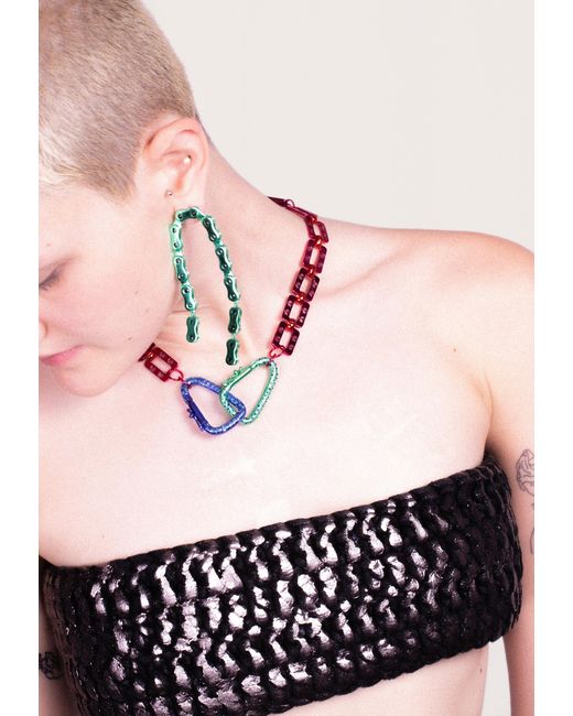 Lavani Jewels Red Antonia Necklace