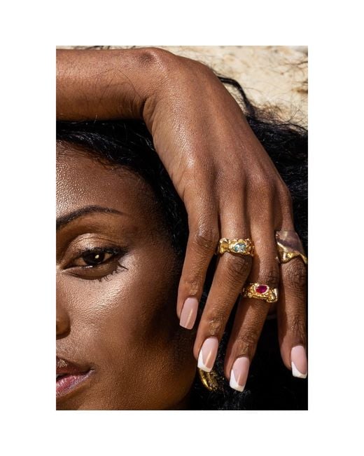 Lavani Jewels Metallic Judy Ring Medium Size