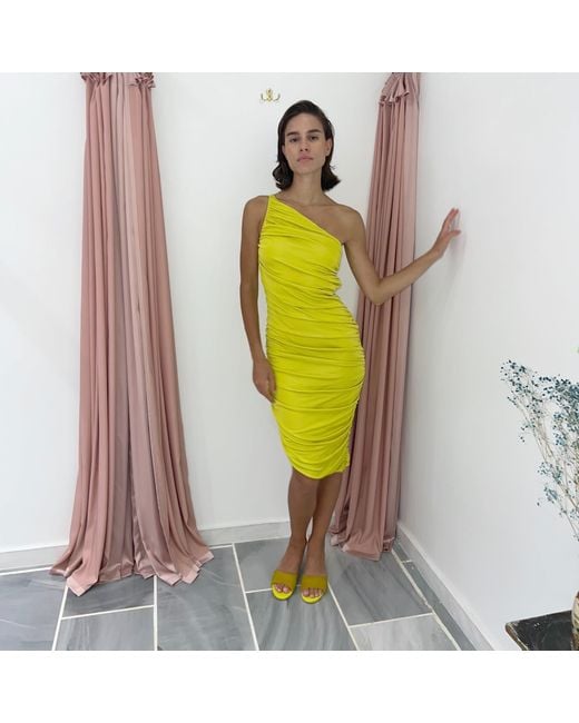 Roses Are Red Yellow Jena Dress