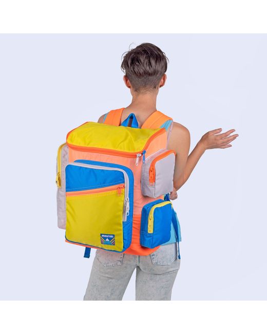 Mokuyobi Blue Boardwalk Traveler Mega Backpack