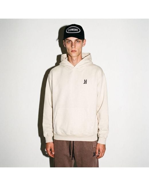 Comune Natural Neutrals Duke Hoodie for men