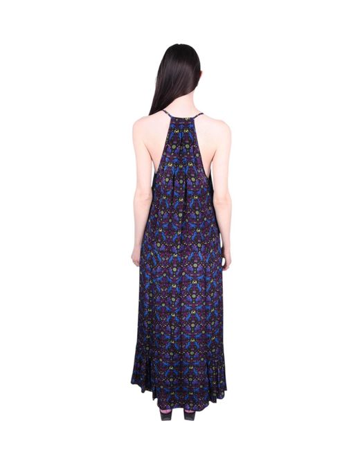 Any Old Iron Blue Soft Mini Rider Adjustable Dress