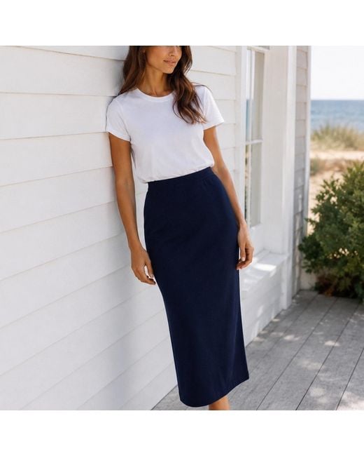 Bel Cashmere Blue Monica Skirt