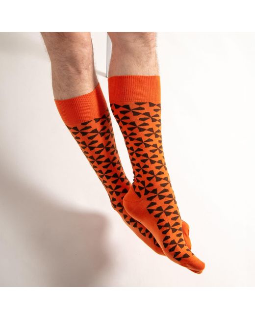 Peper Harow - Made in England Blue Windmill Socks – Bundle for men