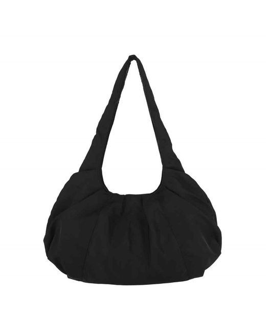 MARHEN.J Black Airy Nylon Shoulder Bag