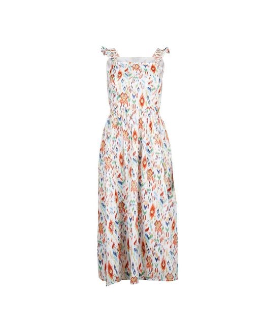 Em & Shi White Ikat Dress