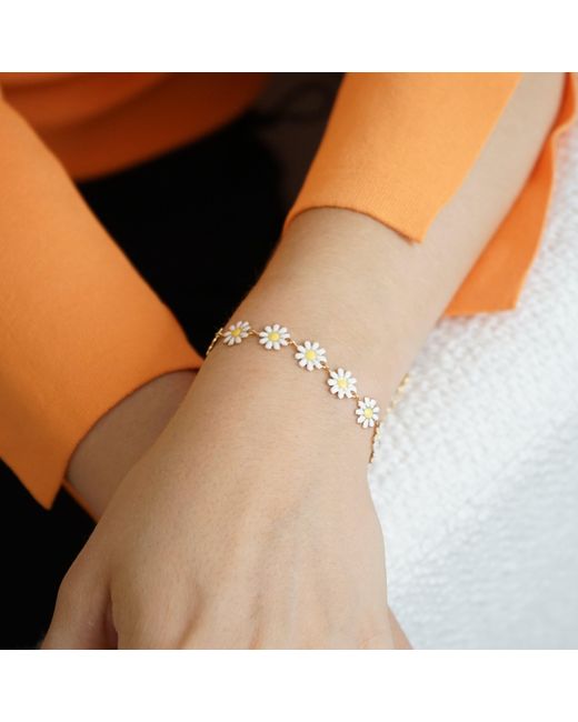 Smilla Brav Metallic Bracelet Daisy