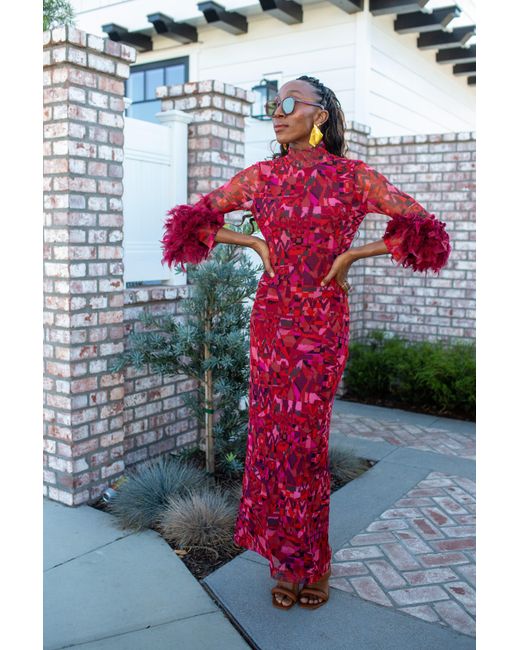 Jennafer Grace Red Catroux Electric Sangria