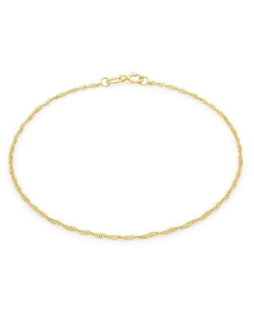 Posh Totty Designs Metallic Twisted Gold Bracelet