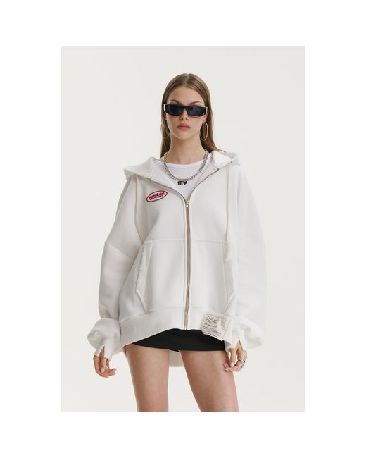mysimplicated White Dept. Off- Hoodie W for men