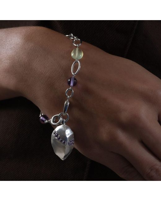 Onia White Lemon Wedge Charm