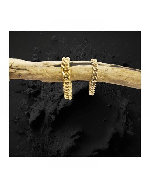 Aki Roc Jewelry Metallic Serenity Curb Chain Ring