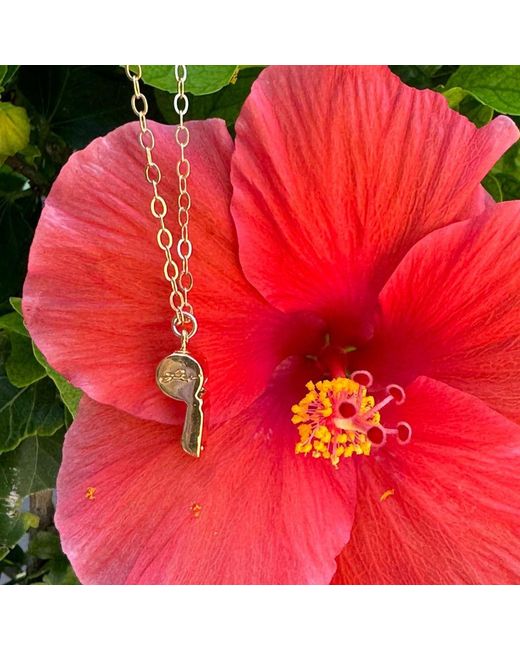 Lexi Jewelry Metallic Real Whistle Necklace