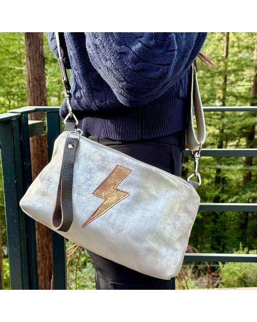 Lynn Tallerico Metallic Nancy Crossbody