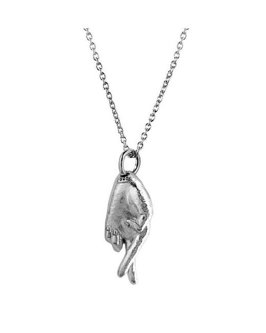 Astor & Orion Metallic Good Luck Charm Necklace Sterling