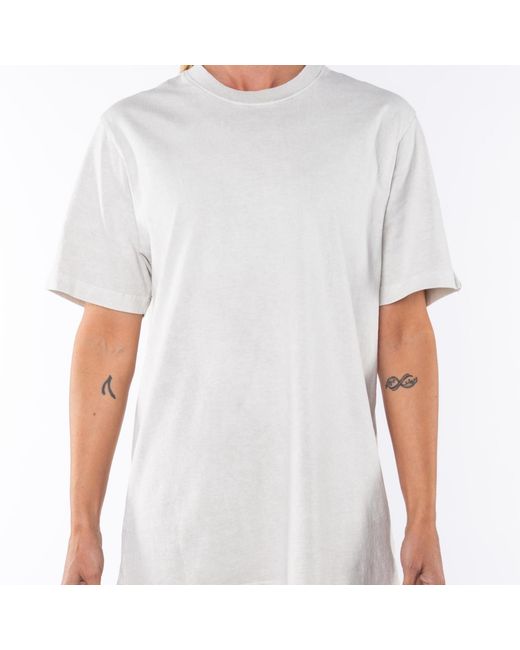 Ariko White Sandstone Beach T-Shirt for men