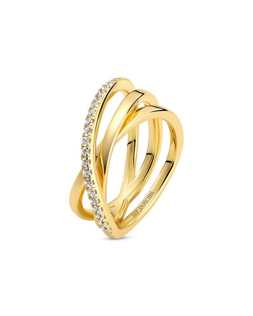 Sif Jakobs Jewellery Metallic Ring Spirale