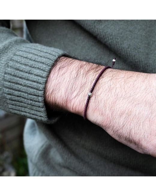 Harbour Uk Red The Protector Evil Eye Bracelet for men