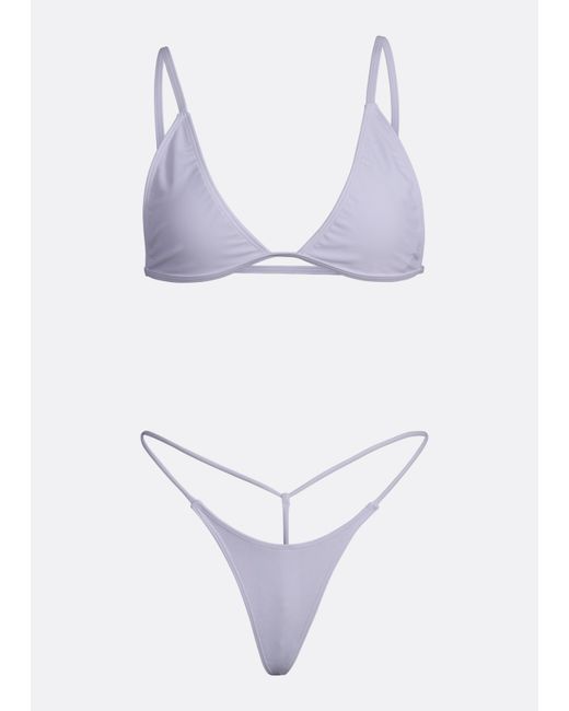 Minimale Animale Purple Mirage Bikini Top