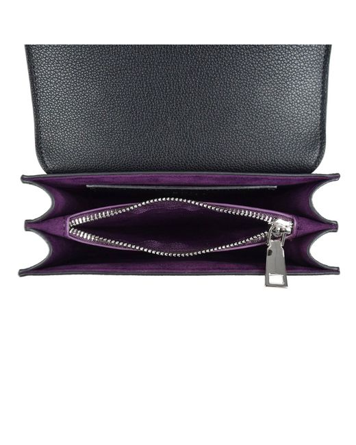 Luna Charles Black Nova Star Studded Handbag