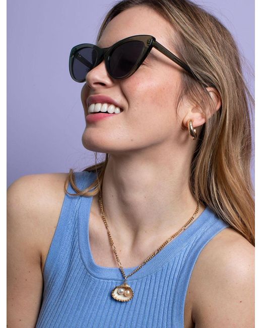 ZOË DE PASS EYEWEAR Blue Amy Forest