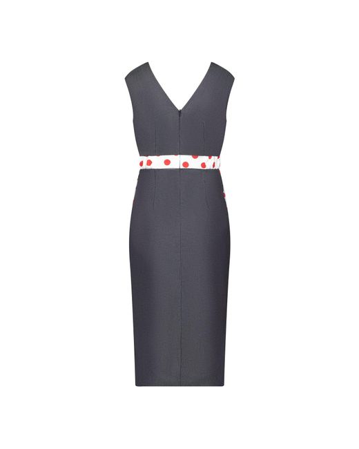 Deer You Blue Bessie Midi Dress