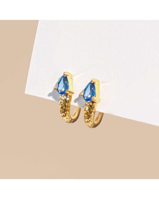 Charlotte's Web Jewellery Blue Serpenti Stud Earrings