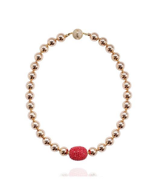 Saule Label Metallic Cassia Necklace