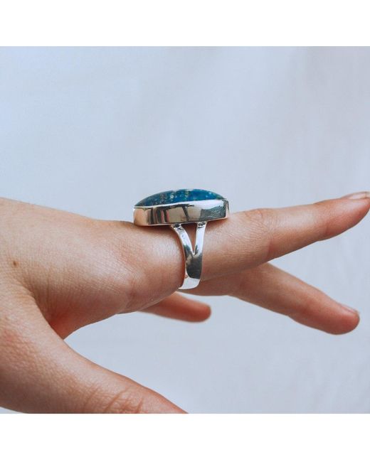 FV Jewellery Blue La Stèle Lapis Ring