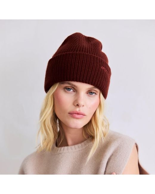 Arctic Fox & Co. Embroidered Merino Wool Beanie