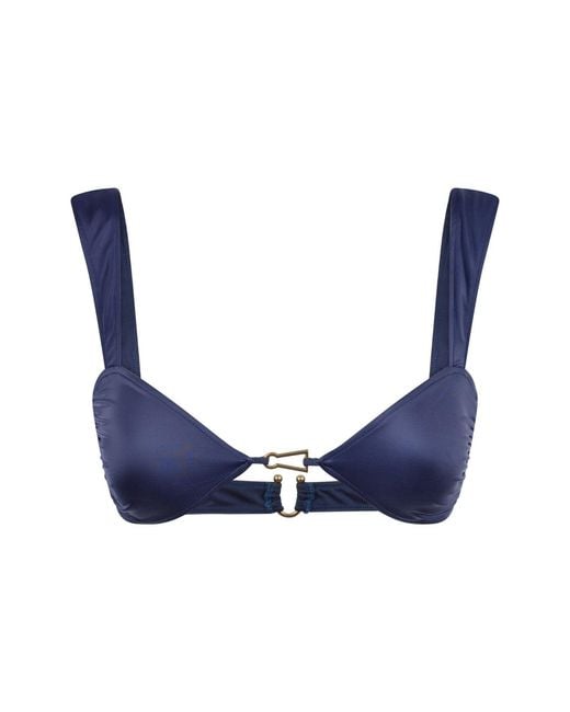 Bianca Resortwear Blue Lola Bikini Top