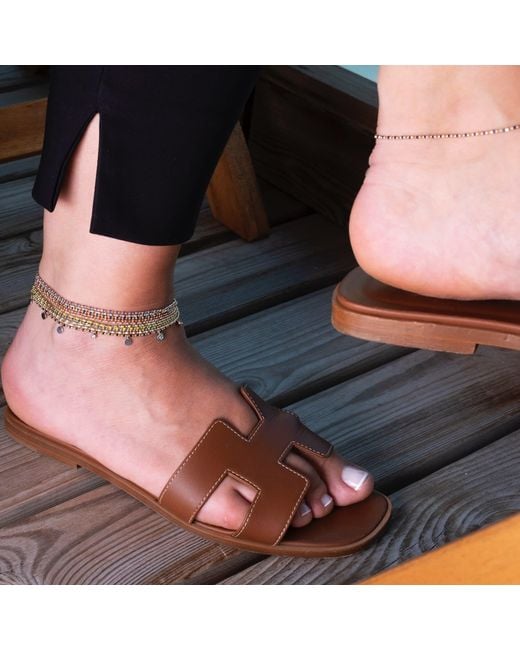 Ecce | Artisan Diamonds Metallic 14K Solid Enamelled Candy Crush Anklet
