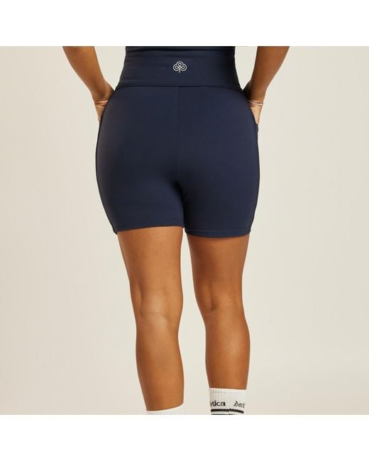 Be Athletica Blue Be One Eighty Cycling Shorts