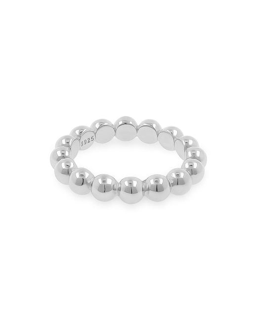 Cote Cache Metallic Bubble Ball Ring
