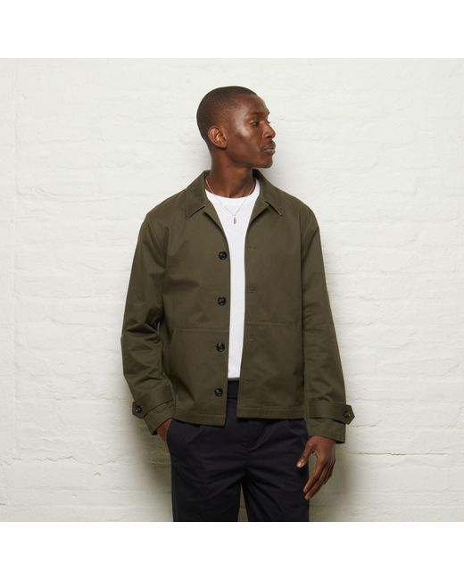 Guards London Green Lancer Cotton Chore Jacket for men
