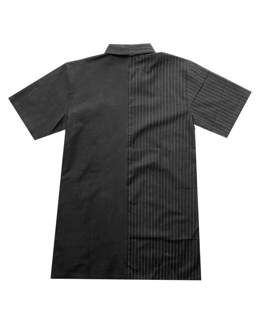 Zenzee Black Two Tone Shirt Dress