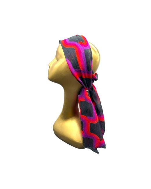 Julia Clancey Blue Link Modal Reversible Scarf