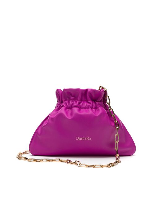 Danni Ro Purple Manhattan Bag