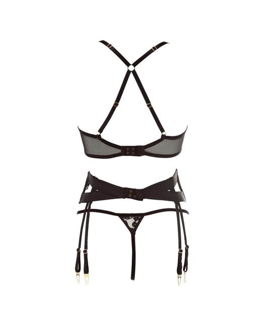 Belle -et-BonBon Black Nymph Noir Boudoir Set