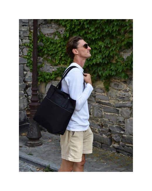 Lefrik Black Raw Tote