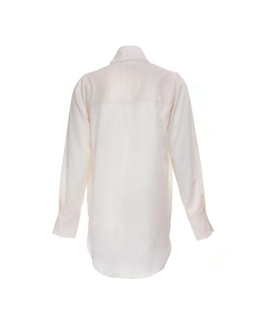 Sofia Tsereteli White Cotton Shirt