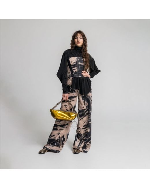 ARTISTA Multicolor Amber High Waisted Palazzo Pants